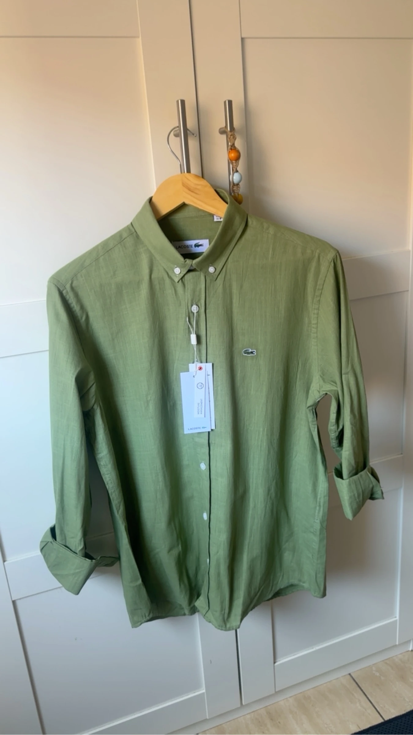 Camisa hombre lacoste 